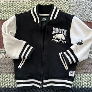 Toddler Roots varsity jacket